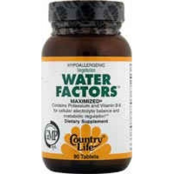 Country Life Water Factors™ -- 90 Tablets