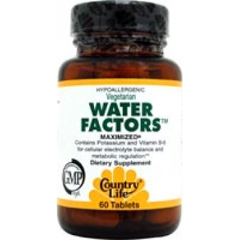 Country Life Water Factors™ -- 60 Tablets