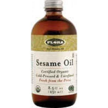 Flora Organic Sesame Oil -- 8.5 fl oz