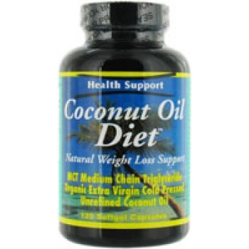 Health Support Coconut Oil Diet™ -- 120 Softgel Capsules