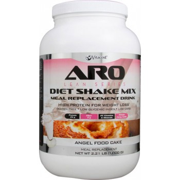 ARO-Vitacost Lean Series Diet Shake Mix Angel Food Cake -- 2.21 lbs (1000 g)
