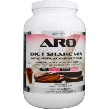 ARO-Vitacost Lean Series Diet Shake Mix Chocolate Peanut Butter Cup -- 2.21 lbs (1000 g)