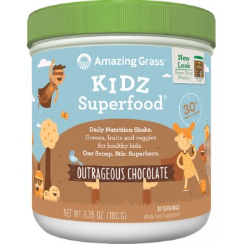 Amazing Grass Kidz SuperFood® Drink Powder Chocolate -- 6.35 oz
