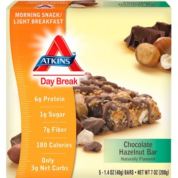 Atkins Day Break™ Bar Chocolate Hazelnut -- 5 Bars