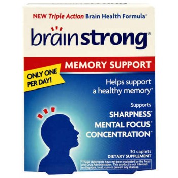 BrainStrong Memory Support -- 30 Caplets