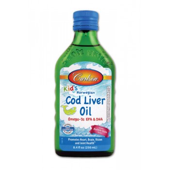 Carlson for Kids® Norwegian Cod Liver Oil Bubble Gum -- 8.4 fl oz