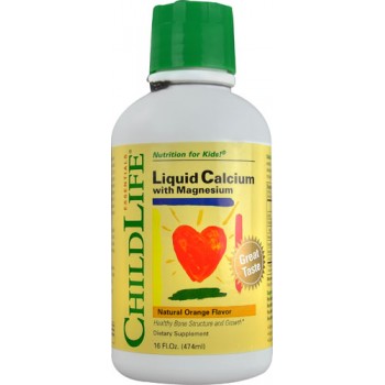 Childlife Liquid Calcium with Magnesium Natural Orange -- 16 fl oz