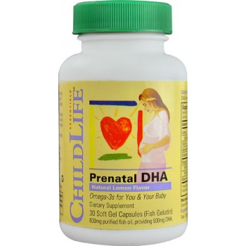 Childlife PreNatal DHA Lemon -- 30 Softgels