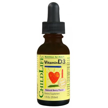 Childlife Vitamin D3 Natural Berry -- 1 fl oz