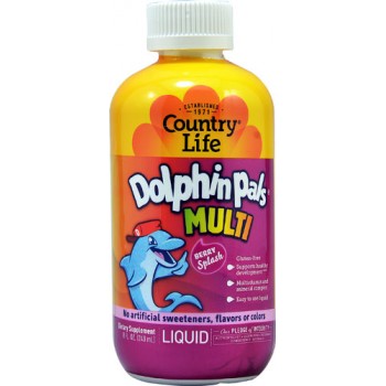 Country Life Kids Liquid Dolphin Pals® Multi Berry Splash -- 8 fl oz