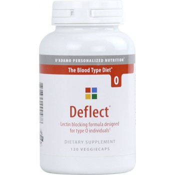 D'Adamo Blood Type Diet Deflect® Type O -- 120 Veggiecaps