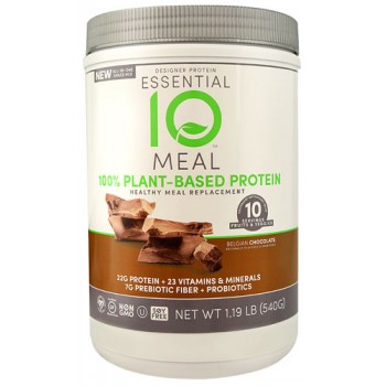 Designer Protein Essential 10 Meal Replacement Belgian Chocolate -- 1.19 lbs