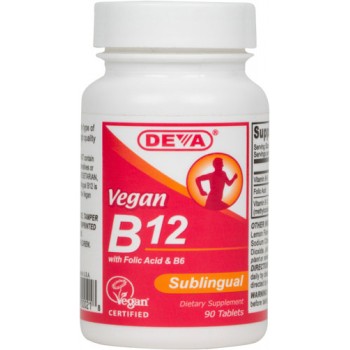 Deva Vegan B12 Sublingual -- 90 Sublingual Tablets