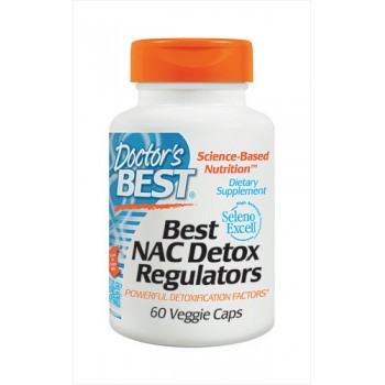 Doctor's Best NAC Detox Regulators -- 60 Veggie Caps