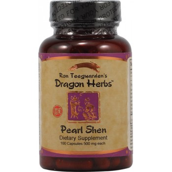 Dragon Herbs Pearl Shen -- 500 mg - 100 Vegetarian Capsules