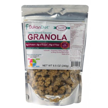 Dukan Diet Granola Vanilla Almond -- 8.5 oz