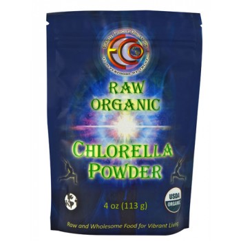 Earth Circle Organics Chlorella Powder -- 4 oz