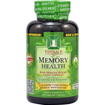 Emerald Labs Memory Health -- 60 Vegetable Capsules