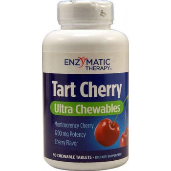 Enzymatic Therapy Tart Cherry Ultra Chewables -- 90 Chewable Tablets