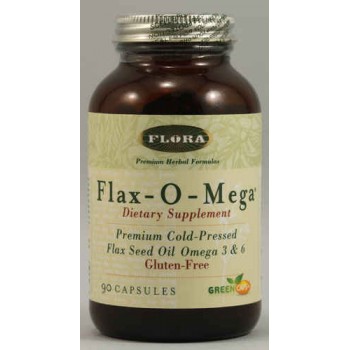 Flora Flax-O-Mega® -- 90 Capsules