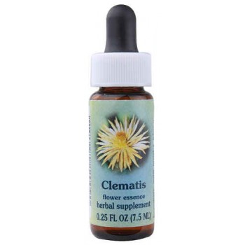Flower Essence Clematis Herbal Supplement -- 0.25 fl oz