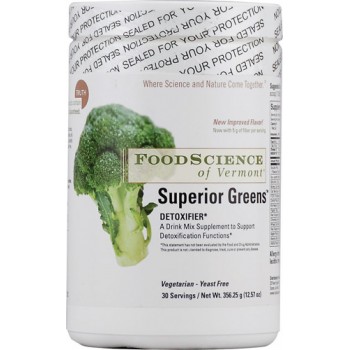 FoodScience of Vermont Superior Greens™ Detoxifier -- 30 Servings