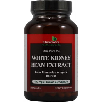 Futurebiotics White Kidney Bean Extract -- 500 mg - 100 Capsules