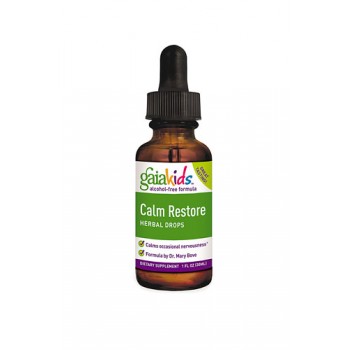 Gaia Herbs GaiaKids™ Calm Restore Herbal Drops -- 1 fl oz