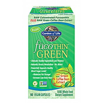 Garden of Life FucoThin® Green -- 90 Vegan Capsules