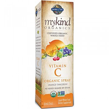 Garden of Life mykind Organics Vitamin C Organic Spray Orange-Tangerine -- 2 oz