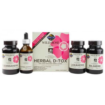 Garden of Life Wild Rose Herbal D-Tox Kit -- 1 Kit