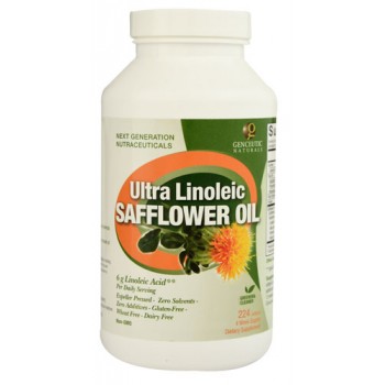Genceutic Naturals Ultra Linoleic Safflower Oil -- 224 Softgels