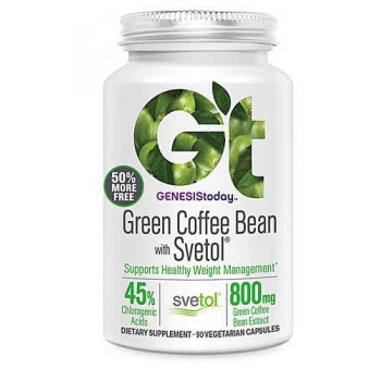 Genesis Today Green Coffee Bean with Svetol® -- 90 Vegetarian Capsules