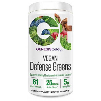 Genesis Today Vegan Defense Greens -- 16.8 oz