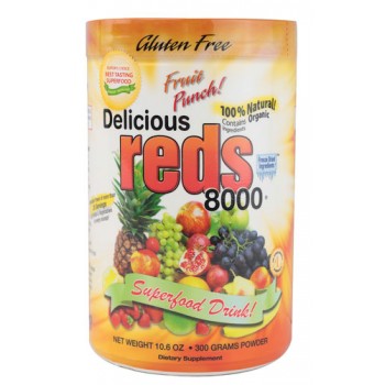 Greens World Inc. Delicious Reds 8000 Fruit Punch -- 10.6 oz