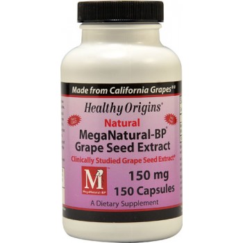Healthy Origins MegaNatural-BP® Grape Seed Extract -- 150 mg - 150 Veggie Caps