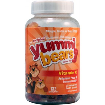 Hero Nutritionals Yummi Bears® Vitamin C -- 132 Gummy Bears