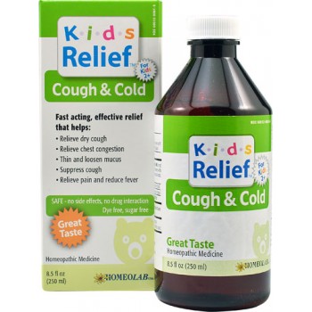 Homeolab USA Kids Relief™ Cough & Cold Syrup -- 8.5 fl oz