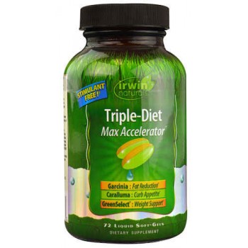 Irwin Naturals Triple-Diet Max Accelerator™ -- 72 Liquid Softgels