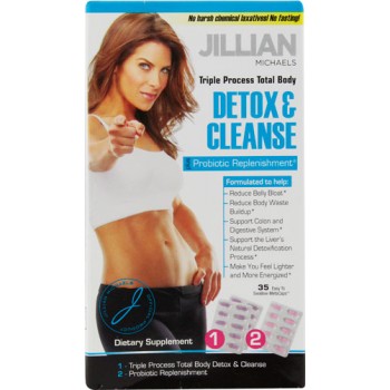 Jillian Michaels Detox and Cleanse Plus Probiotic Replenishment® -- 35 MetaCaps™