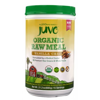 Juvo Organic Raw Meal Vanilla Chai -- 21.2 oz
