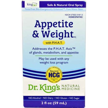 King Bio Homeopathic Appetite & Weight Control™ with P.H.A.T. -- 2 fl oz