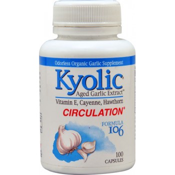 Kyolic Aged Garlic Extract™ Circulation Formula 106 -- 100 Capsules