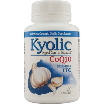 Kyolic Aged Garlic Extract™ CoQ10 Formula 110 -- 100 Capsules