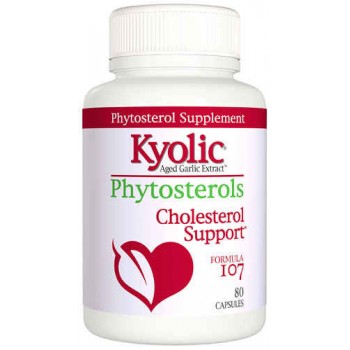 Kyolic Aged Garlic Extract™ Phytosterols Formula 107 -- 80 Capsules