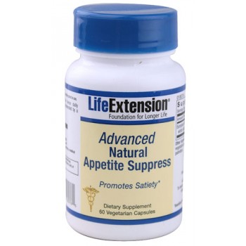 Life Extension Advanced Natural Appetite Suppress -- 60 Vegetarian Capsules