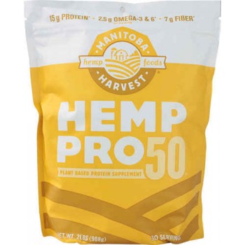 Manitoba Harvest Hemp Pro 50® Plant Based Protein -- 32 oz