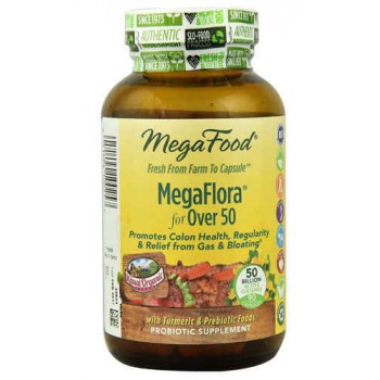 MegaFood MegaFlora® for Over 50 -- 50 billion - 90 Capsules