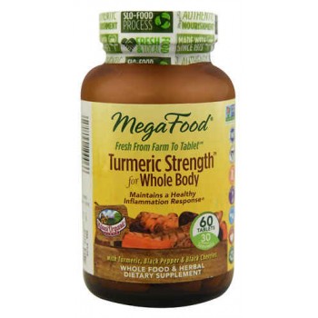 MegaFood Turmeric Strength™ for Whole Body -- 60 Tablets