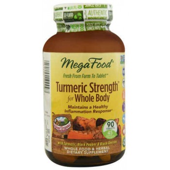MegaFood Turmeric Strength™ for Whole Body -- 90 Tablets